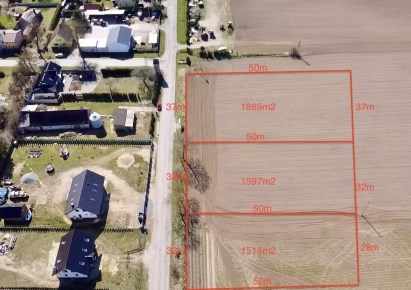 działka na sprzedaż - Stargard (gw), Małkocin